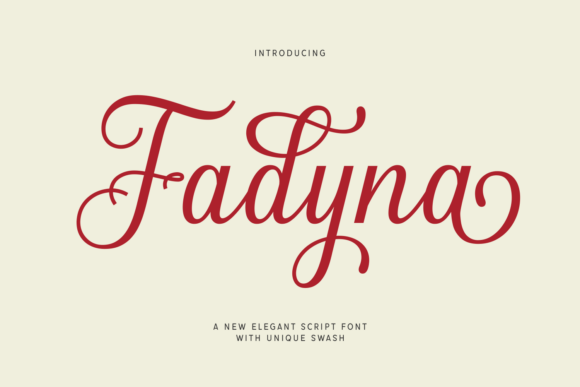 Fadyna Font - Featured Image