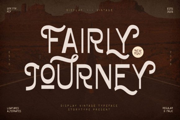 Fairly Journey Font - Featured Image