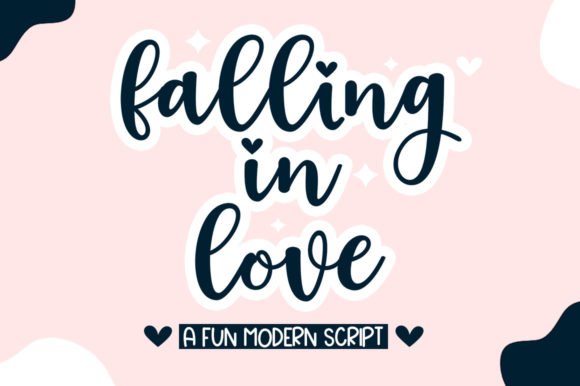 Falling in Love Font - Featured Image