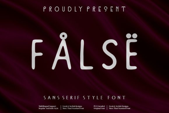 False Note Font - Featured Image