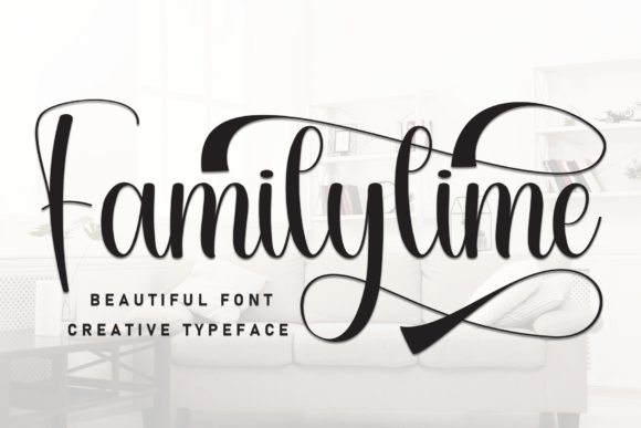 Familytime Font - Featured Image