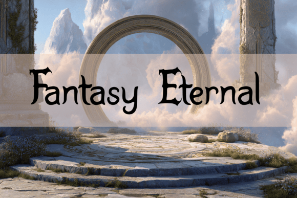 Fantasy Eternal Font - Featured Image