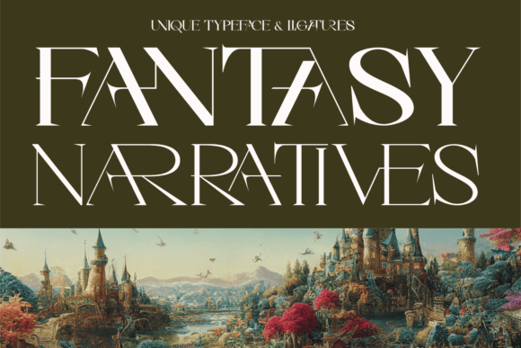 Fantasy Narratives Font - Featured Image