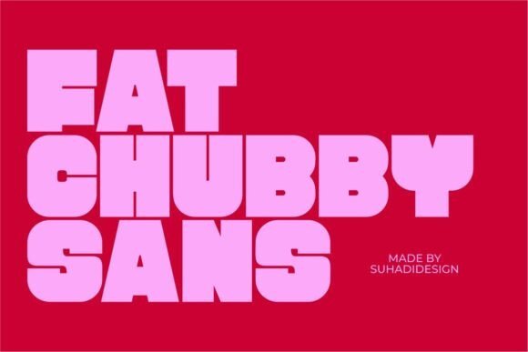 Fat Chubby Font - Featured Image