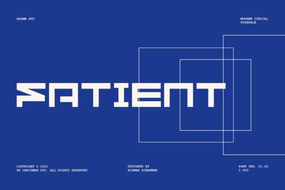 Fatient Font - Featured Image