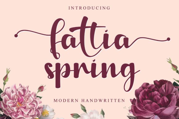 Fattia Spring Font - Featured Image