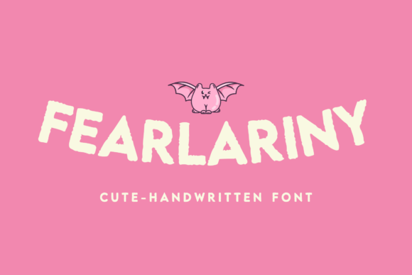 Fearlariny Font - Featured Image