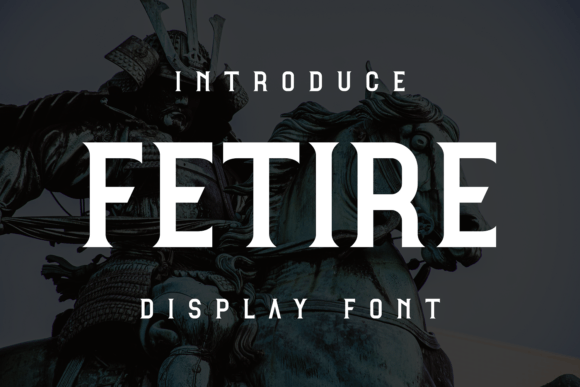 Fetire Font - Featured Image