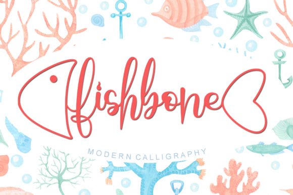 Fishbone Font - Featured Image