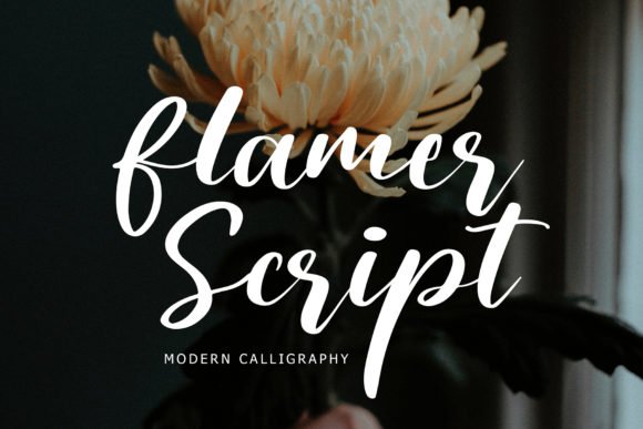 Flamer Script Font - Featured Image