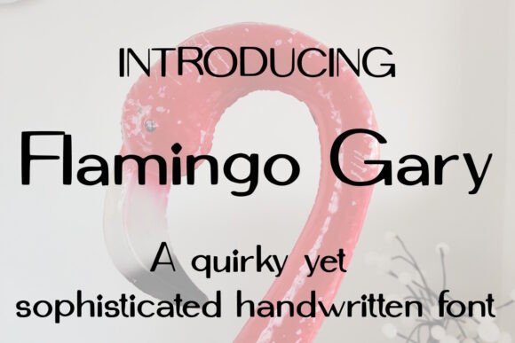 Flamingo Gary Font - Featured Image