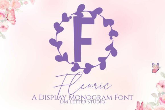 Fleuric Monogram Font - Featured Image