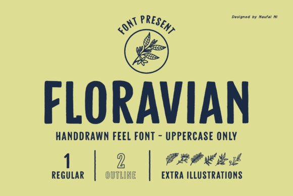 Floravian Font - Featured Image