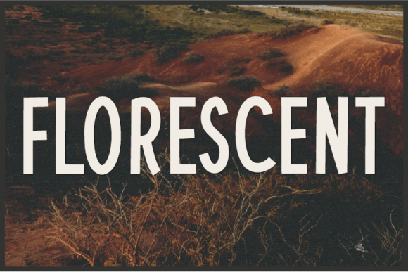 Florescent Font - Featured Image