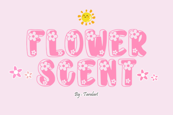 Flowerscent Regular Font - Featured Image