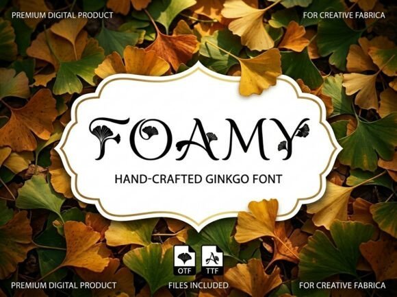 Foamy Font - Featured Image