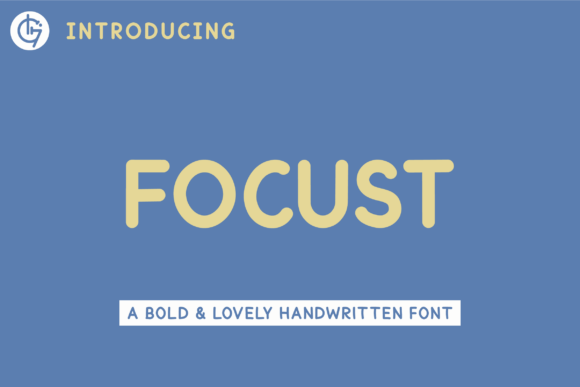 Focust Font - Featured Image