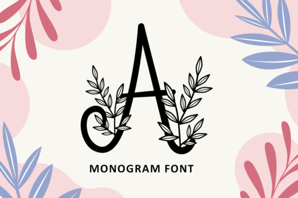 Foliage Monogram Font - Featured Image