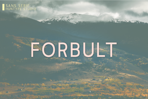 Forbult Font - Featured Image