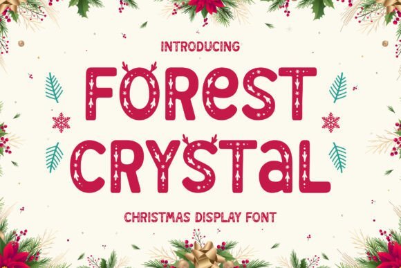 Forest Crystal Font - Featured Image