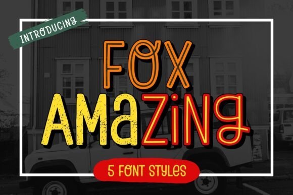 Fox Amazing Font - Featured Image