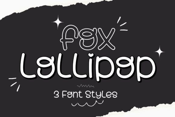 Fox Lollipop Font - Featured Image