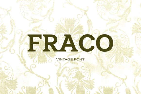 Fraco Font - Featured Image