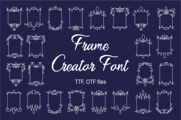 Frame Creator Font - Featured Image
