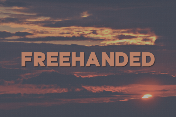 Freehanded Font - Featured Image