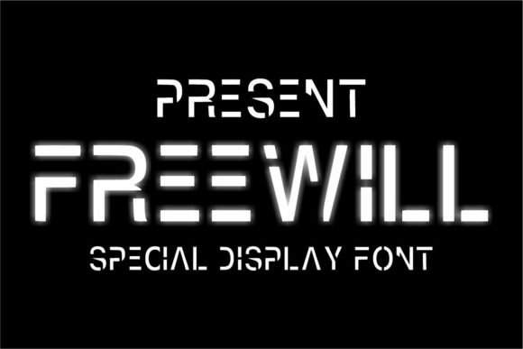 Freewill Font - Featured Image