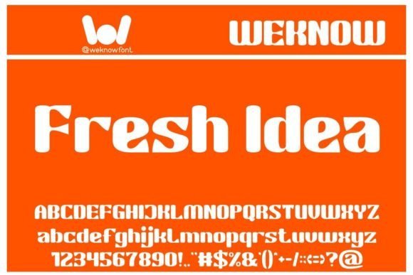 Fresh Idea Font - Featured Image