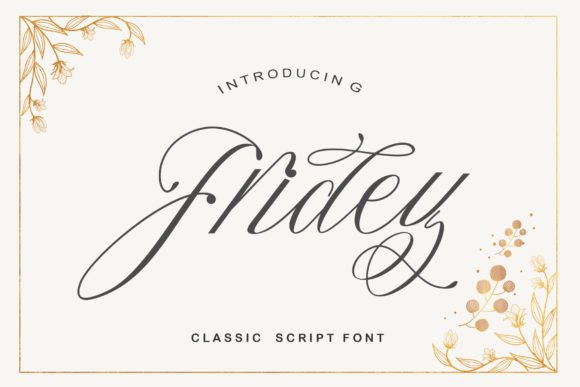 Fridey Font - Featured Image