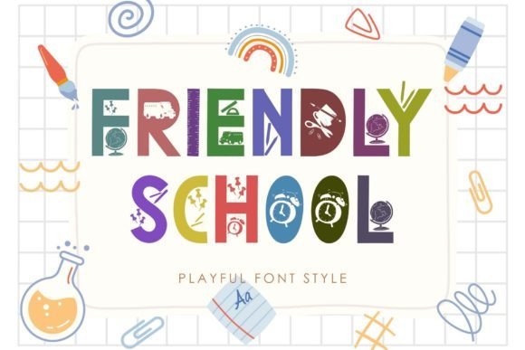 Friendly School Font - Featured Image