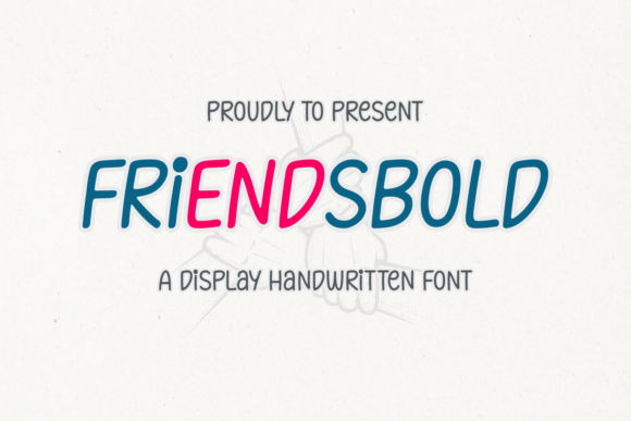 Friendsbold Font - Featured Image