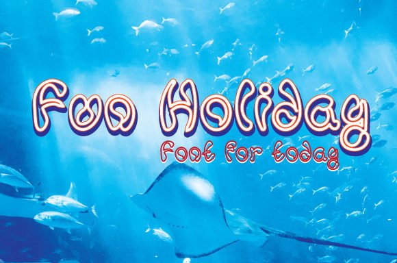 Fun Holiday Font - Featured Image