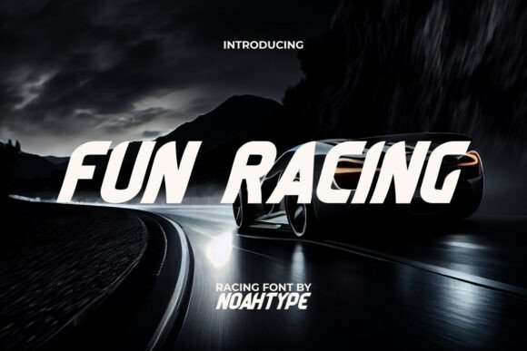 Fun Racing Font - Featured Image