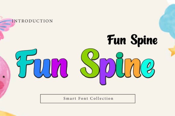 Fun Spine Font - Featured Image