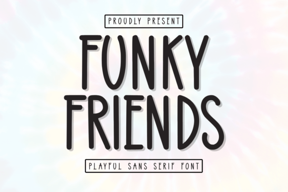 Funky Friends Font - Featured Image
