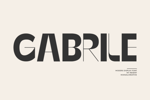 Gabrile Font - Featured Image