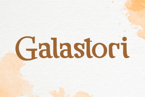 Galastori Font - Featured Image