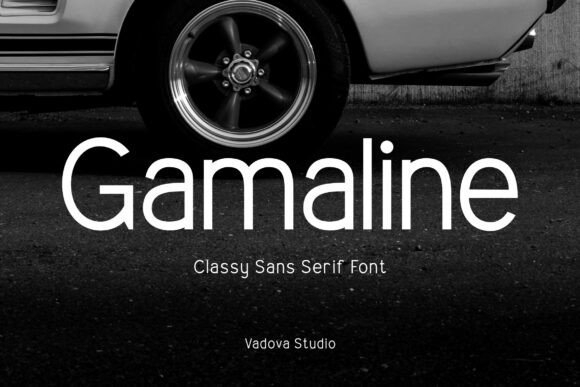Gamaline Font - Featured Image