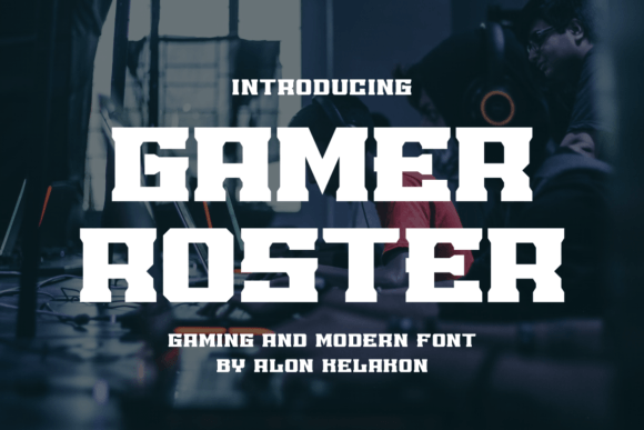 Gamer Roster Font - Featured Image