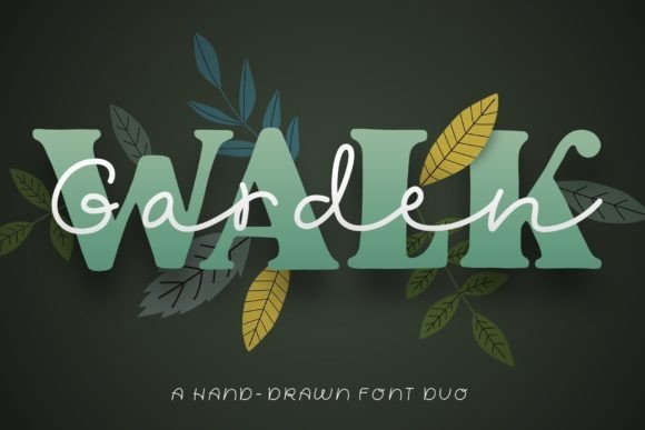 Garden Walk Font - Featured Image