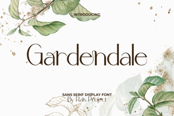 Gardendale Font - Featured Image
