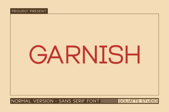 Garnish Font - Featured Image