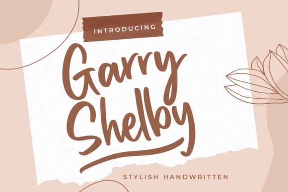 Garry Shelby Font - Featured Image