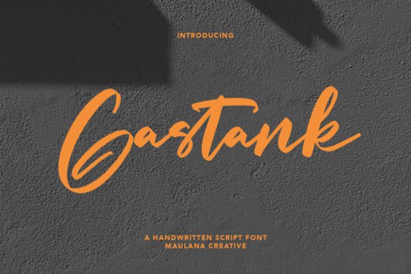 Gastank Font - Featured Image