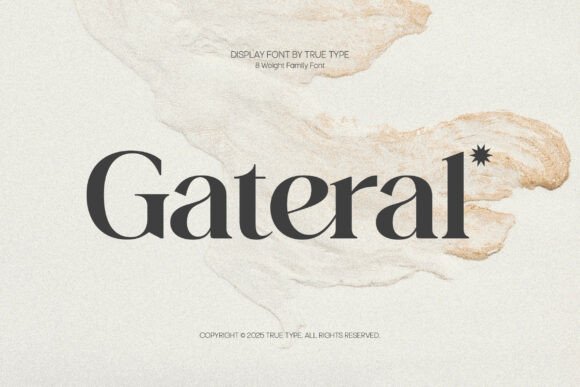 Gateral Font - Featured Image