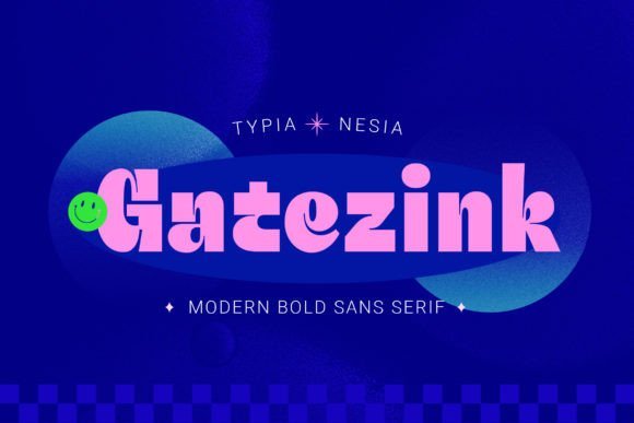 Gatezink Font - Featured Image