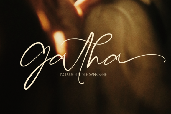 Gatha Duo Font Font - Featured Image